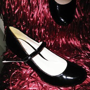 Nine West Black Patent Leather Heels SIZE 10M...